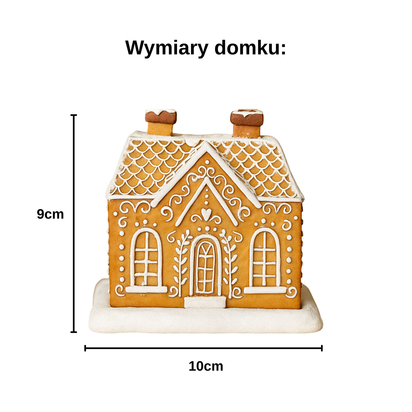 Kominek w kształcie piernikowego domku™